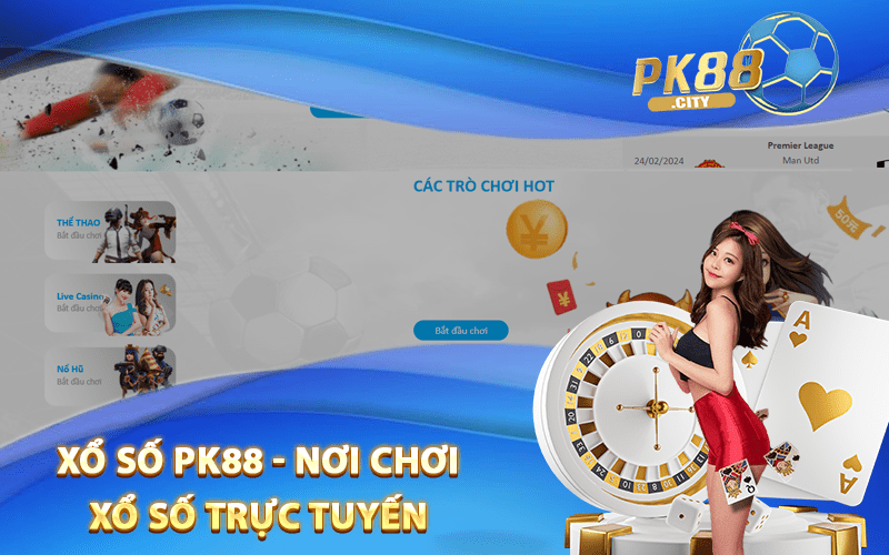 Xổ Số Pk88 - Nơi Chơi Xổ Số Trực Tuyến